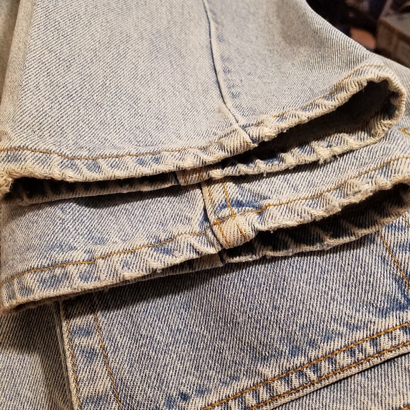 Vintage 80-90s Calvin Klein High Rise Taper Leg Mom Jeans Made in USA Size 14 - Picture 6 of 8